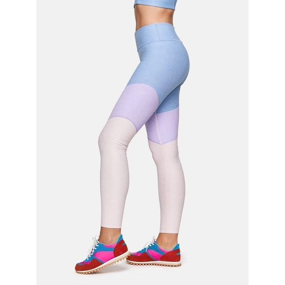 Outdoor Voices colorblock leggings | Small - Picture 1 of 4